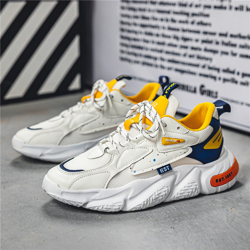 Damen Sportliche Trend-Sneaker mit atmungsaktiver Mesh-Oberfläche und starker Dämpfung R&B