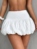 Damen luftige Rüschen-Sockenshorts R&B