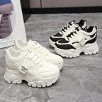 Damen Sportliche Chunky Sneakers mit gepolsterter Laufsohle und atmungsaktivem Obermaterial R&B