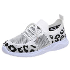 Damen Sneakers mit ergonomischem Mesh-Obermaterial und trendigem Tierprint R&B