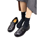 Damen Brogues mit verziertem Riemen R&B