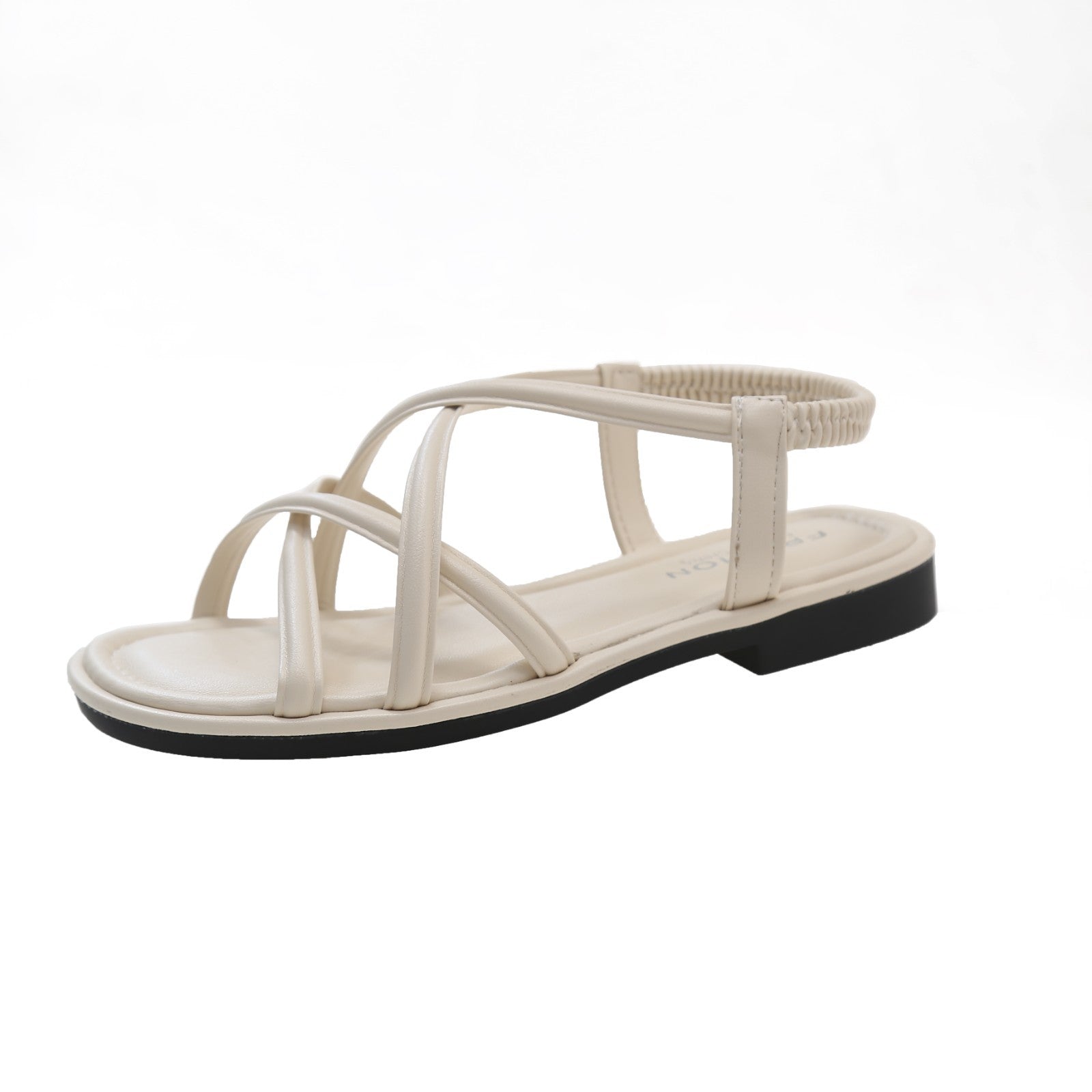 Damen Sommer-Sandalen mit komfortablem Kreuzriemen und rutschfester Sohle EB