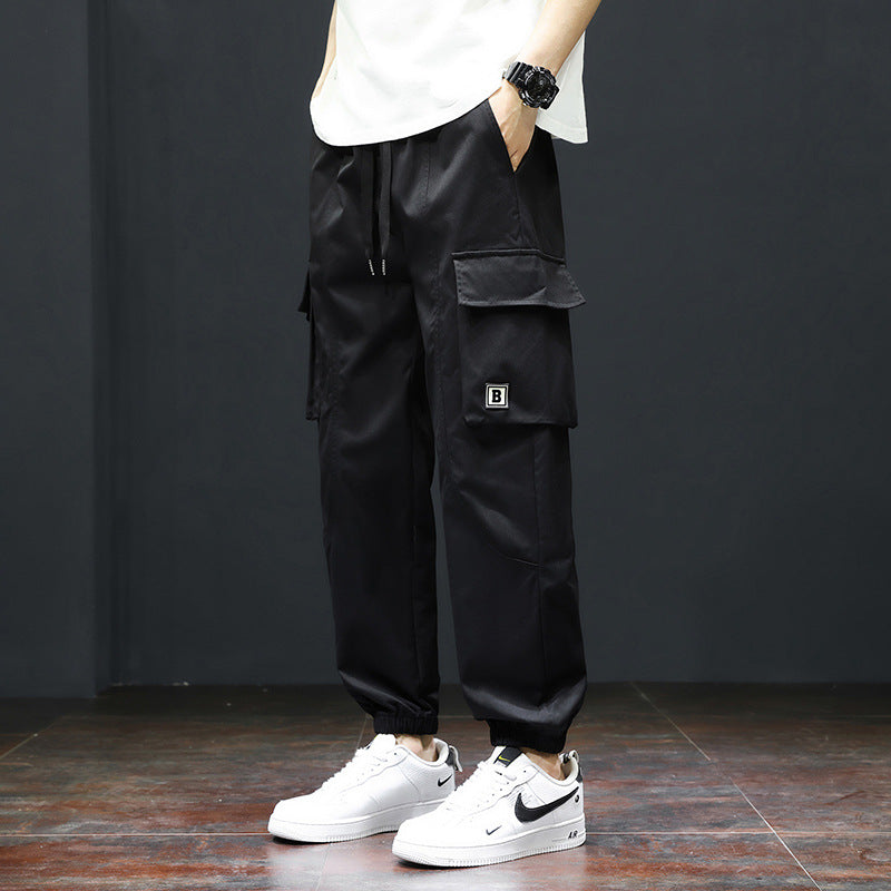 Herren Cargo-Hose mit praktischen Taschen und verstellbarem Bund R&B