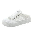 Damen Sneaker mit atmungsaktiver Obermaterialstruktur und elastischem Futter R&B