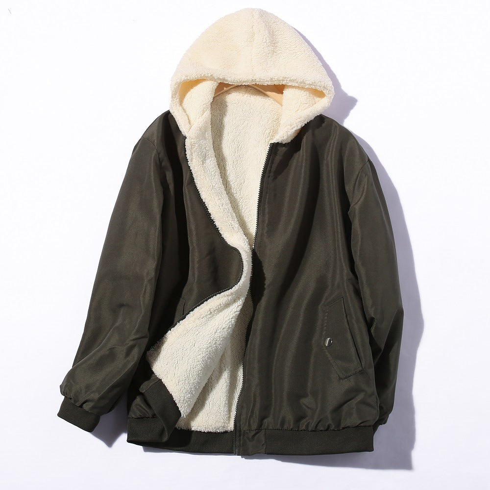 Damen Kuschelige Fleece-Jacke R&B