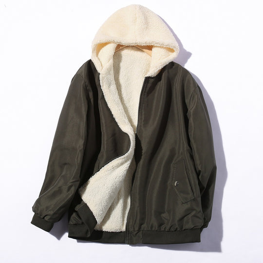 Damen Kuschelige Fleece-Jacke R&B