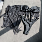 Damen Fransen-Bikini-Set R&B
