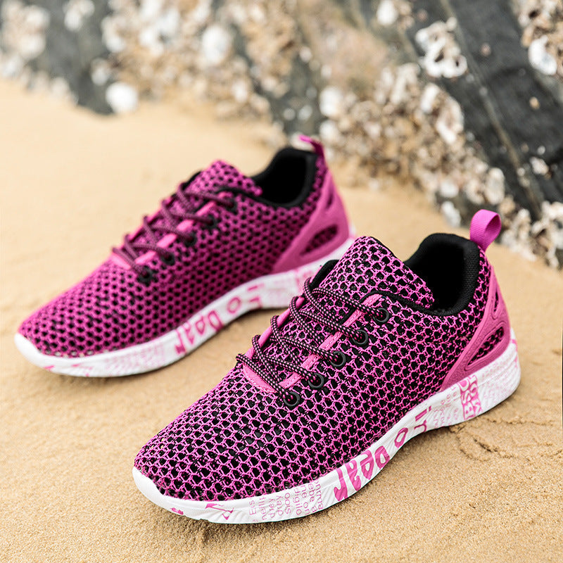 Damen Atmungsaktive Freizeitschuhe mit modernem Netzdesign