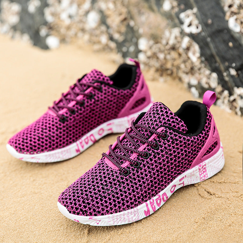 Damen Atmungsaktive Freizeit-Sneaker mit rutschfestem Boden R&B