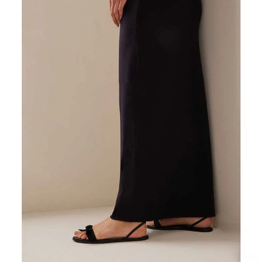 Damen Zehentrenner-Sandalen mit süßem Schleifendetail und komfortablem Fußbett R&B