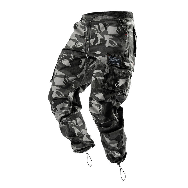 Herren Cargo-Hose mit praktischen Seitentaschen und verstellbarem Kordelzug R&B