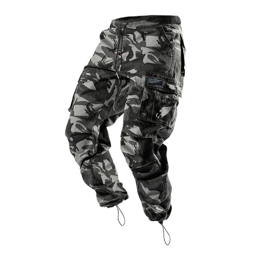 Herren Cargo-Hose mit praktischen Seitentaschen und verstellbarem Kordelzug R&B