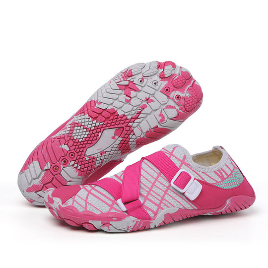 Damen Flexible Wassersportschuhe mit verstellbarem Klettverschluss R&B