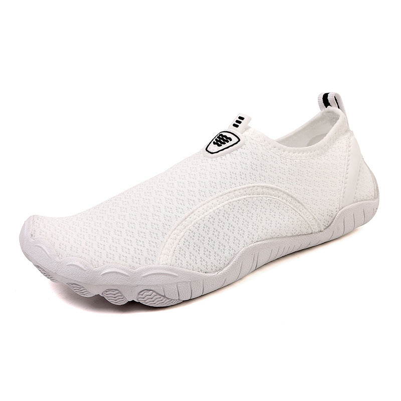 Damen nan leichte und flexible Wasserschuhe mit atmungsaktivem Strick-Obermaterial und rutschfester Profilsohle R&B