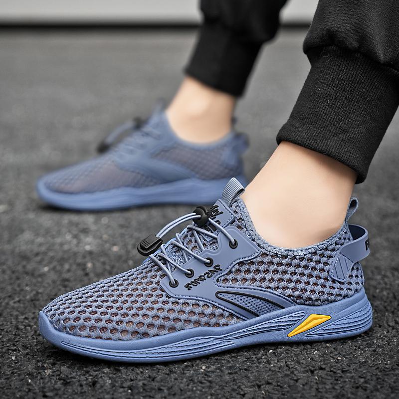 Damen Atmungsaktive Fitness-Sneaker mit flexiblem Schnellschnürsystem