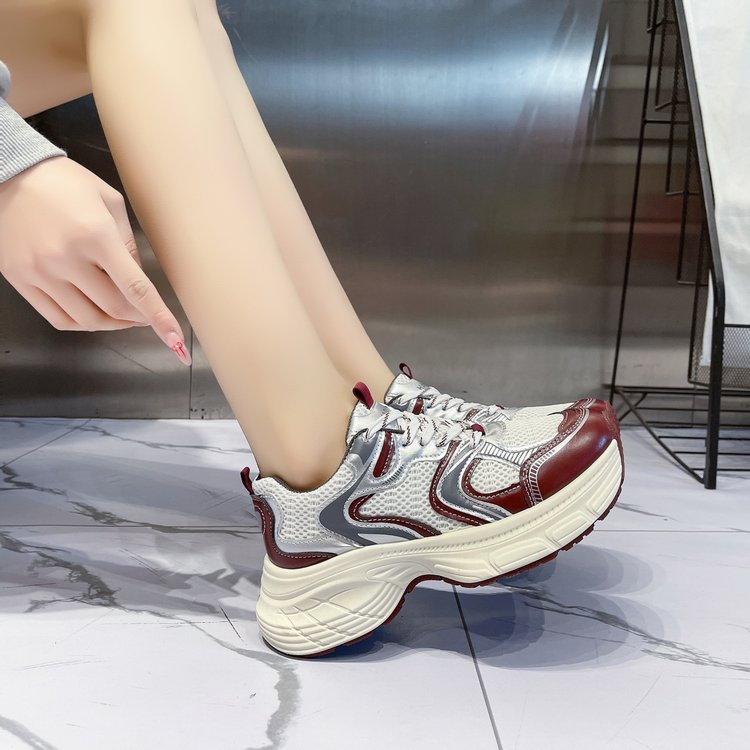 Damen modische Laufsneaker mit atmungsaktivem Obermaterial und komfortabler Dämpfung R&B