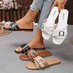 Damen elegante und komfortable Riemensandalen R&B