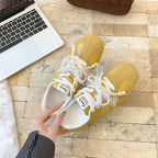 Damen Sportliche Sneakers mit elegantem Schleifendetail R&B