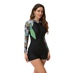 Damen Surfanzug mit langem Arm und sportlichem Design R&B