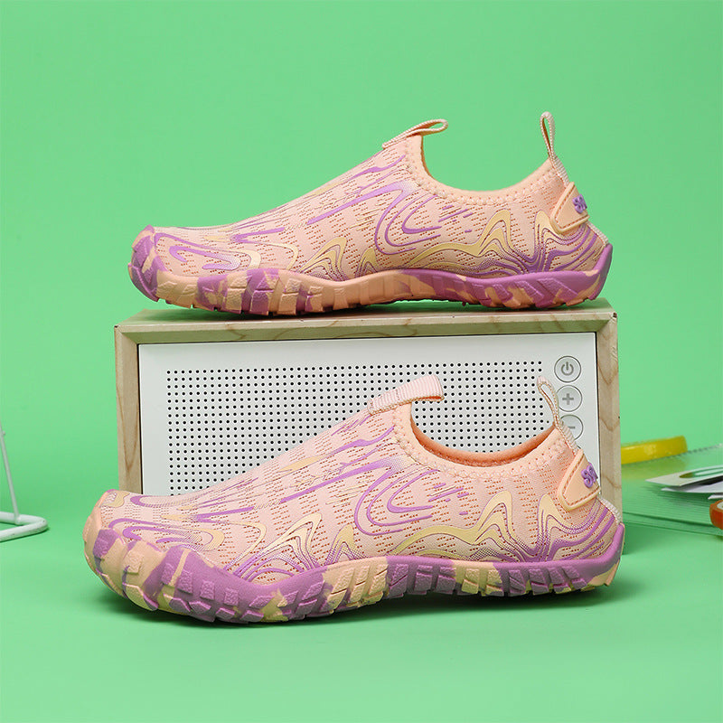 Damen Aquaschuhe mit rutschfester Sohle und elastischem Design R&B