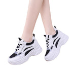 Damen Sportliche Sneakers mit hohem Komfort und atmungsaktiver Obermaterialstruktur R&B