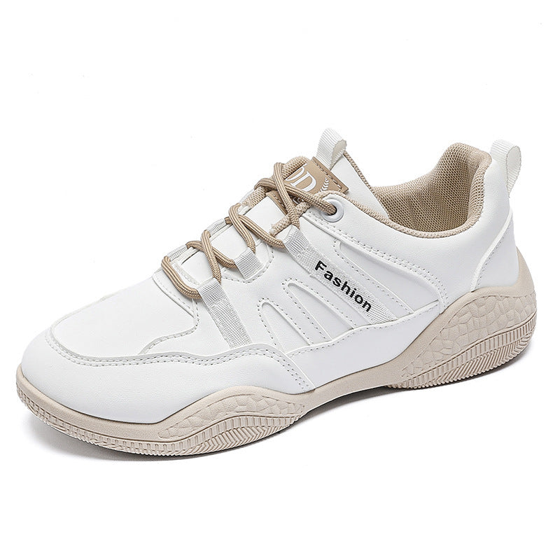 Damen Schnürsport Sneakers mit atmungsaktiver Obermaterialstruktur und stoßdämpfender Sohle R&B