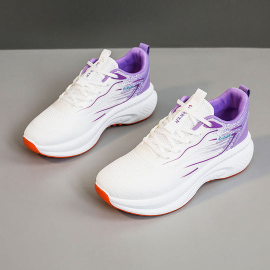 Damen Sportliche Laufschuhe mit atmungsaktivem Obermaterial und dämpfender Sohle R&B