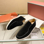 Damen Mokassin Slip-Ons aus hochwertigem Wildleder R&B