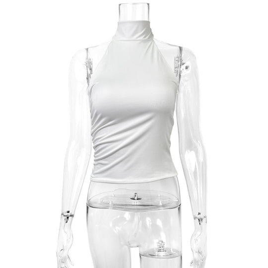 Damen elegantes Top mit femininer Schleifenoptik R&B