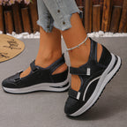 Damen Sportliche Schnürsandalen mit verstellbaren Riemen und gepolsterter Sohle R&B
