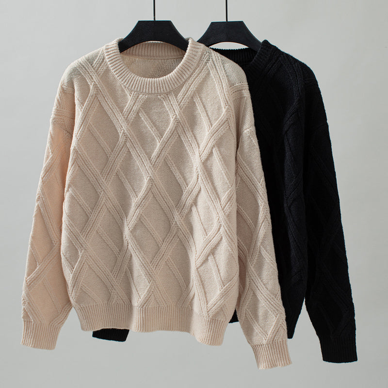 R&B | Einfarbiger Pullover Für Lässige Outfits