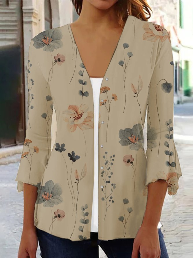 Damen Bluse mit floralen Mustern R&B