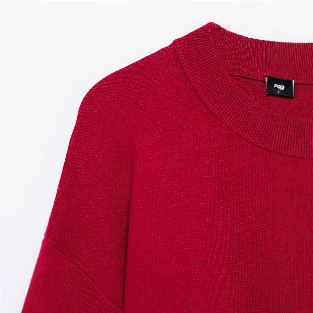 Damen Kuschelige Strickjacke mit herzförmigen Knöpfen R&B
