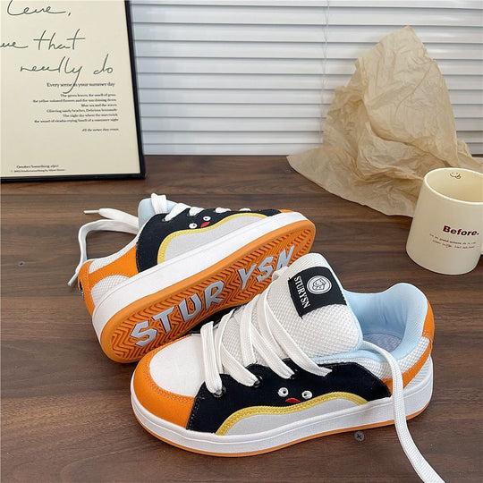 Damen Sportliche Freizeitsneaker mit atmungsaktiver Innensohle und rutschfester Sohle R&B