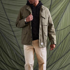 Herren Utility-Jacke mit praktischen Taschen und robustem Design