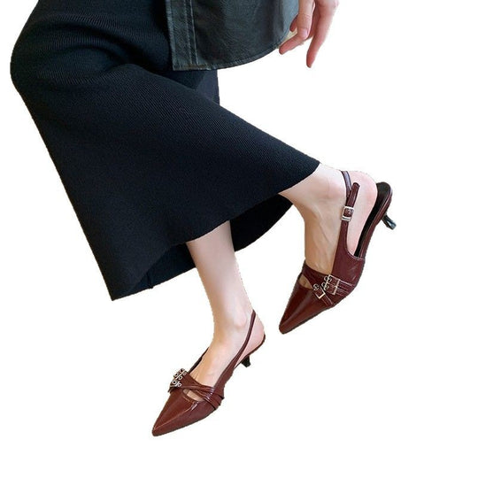 Damen Slingback High-Heel Pumps R&B