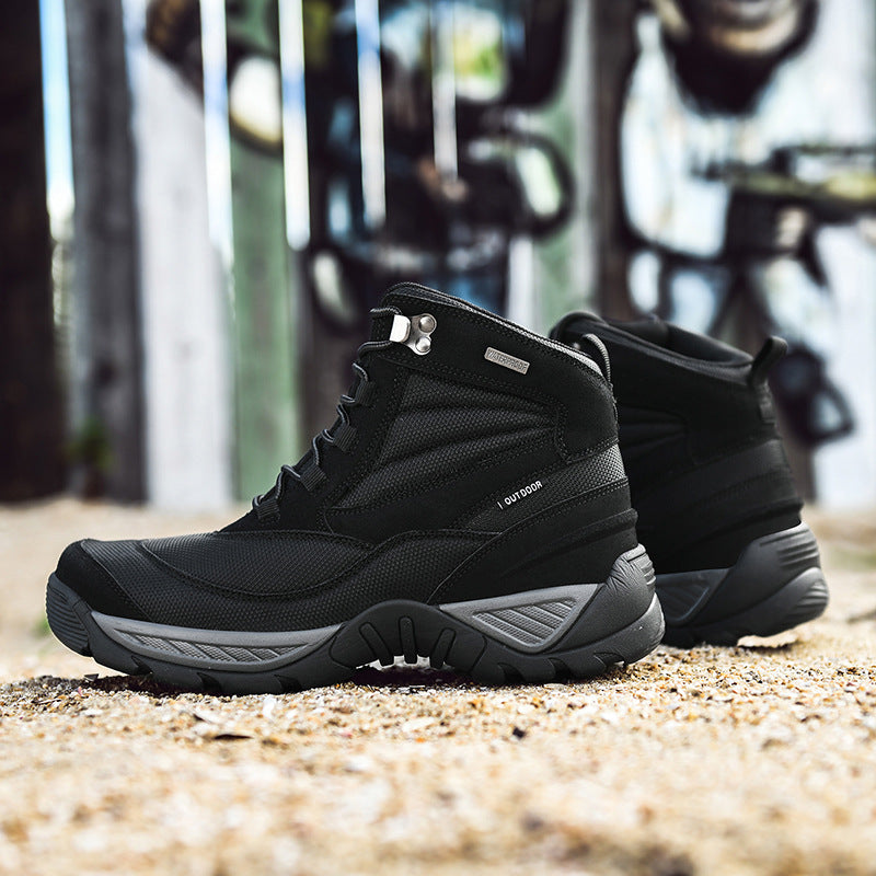 Herren Multifunktionale Outdoor-Schuhe mit hohem Knöchelschutz R&B