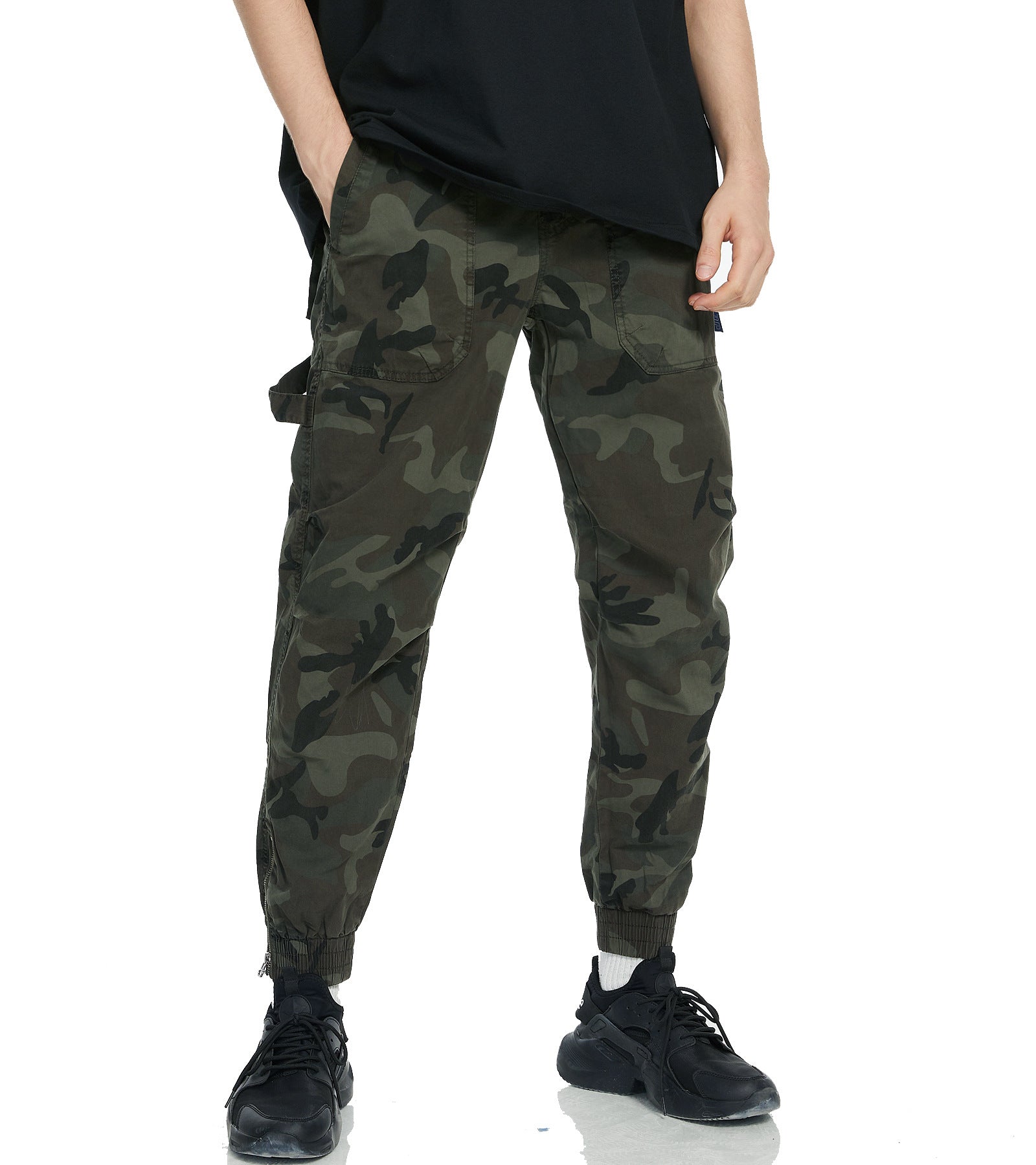 Herren Cargohose mit praktischen Taschen und Bündchen