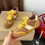 Damen modische Sneakers mit samtweichem Obermaterial und einzigartigem Design R&B