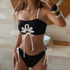 Damen Bikini-Set mit modischem Schnitt und dekorativem Cut-Out R&B