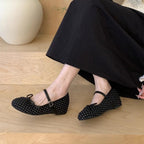 Damen Ballerinas mit verspieltem Blumenmuster R&B