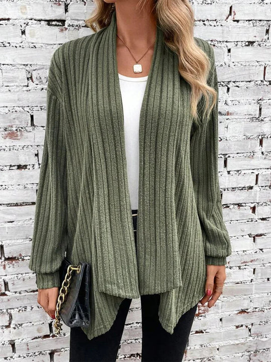 Damen gemütliche Strickjacke R&B