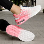Damen Dämpfende Laufschuhe mit atmungsaktivem Obermaterial und flexibler Sohle