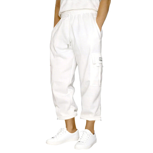 Damen Cargo-Hose mit elastischem Bund und praktischen Seitentaschen R&B