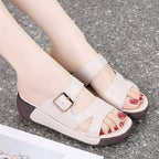 Damen Bequeme Clogs mit verstellbarem Riemen R&B