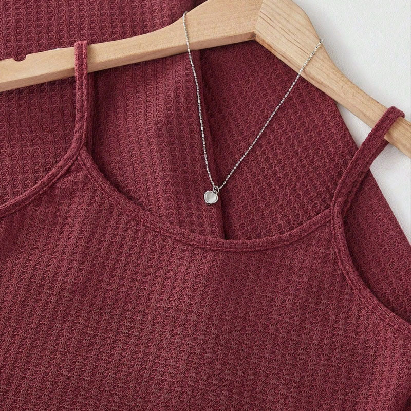Damen Komfortables Lounge-Set mit kurzem Oberteil und Shorts R&B