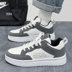 Damen Sportliche Sneakers mit atmungsaktiver Textil-Oberfläche und modischer Logo-Applikation R&B