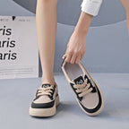 Damen Bequeme Sneakers mit luftigen Mesh-Einsätzen und auffälligem Design R&B