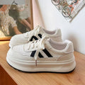 Damen Trendige Chunky Sneakers mit stilvollem Plateau und modischen Akzenten R&B