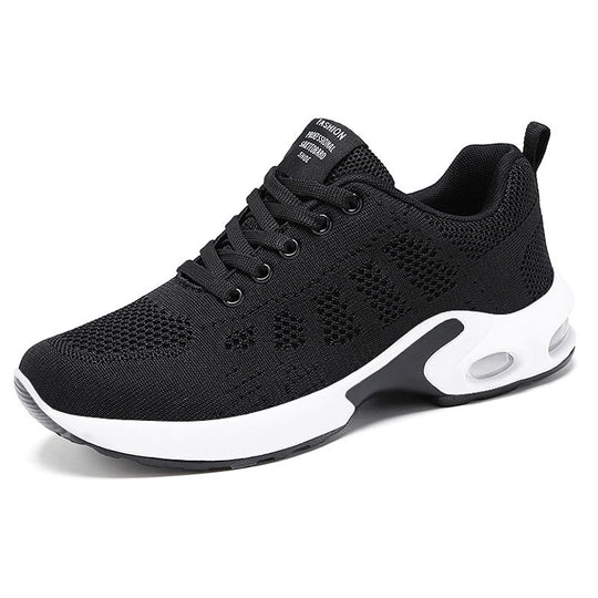 Damen Sportliche Sneaker mit atmungsaktiver Mesh-Oberfläche und flexiblem Sohlenaufbau R&B